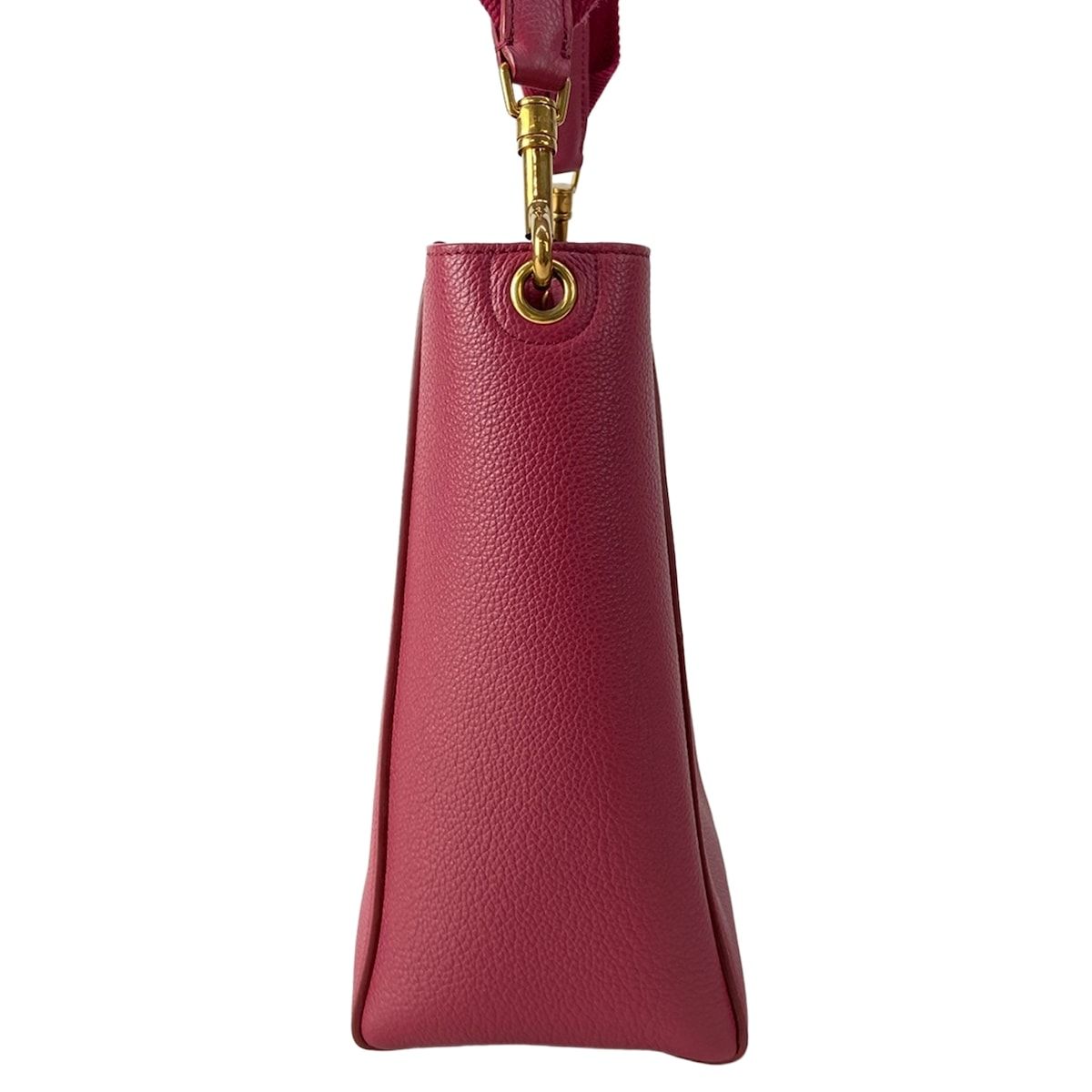 Celine Shoulder Bag Sangles Bucket Small Raspberry Removable Strap — view 4