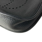 Hermes Shoulder Bag Evelyne 3 III PM Black Silver — view 6