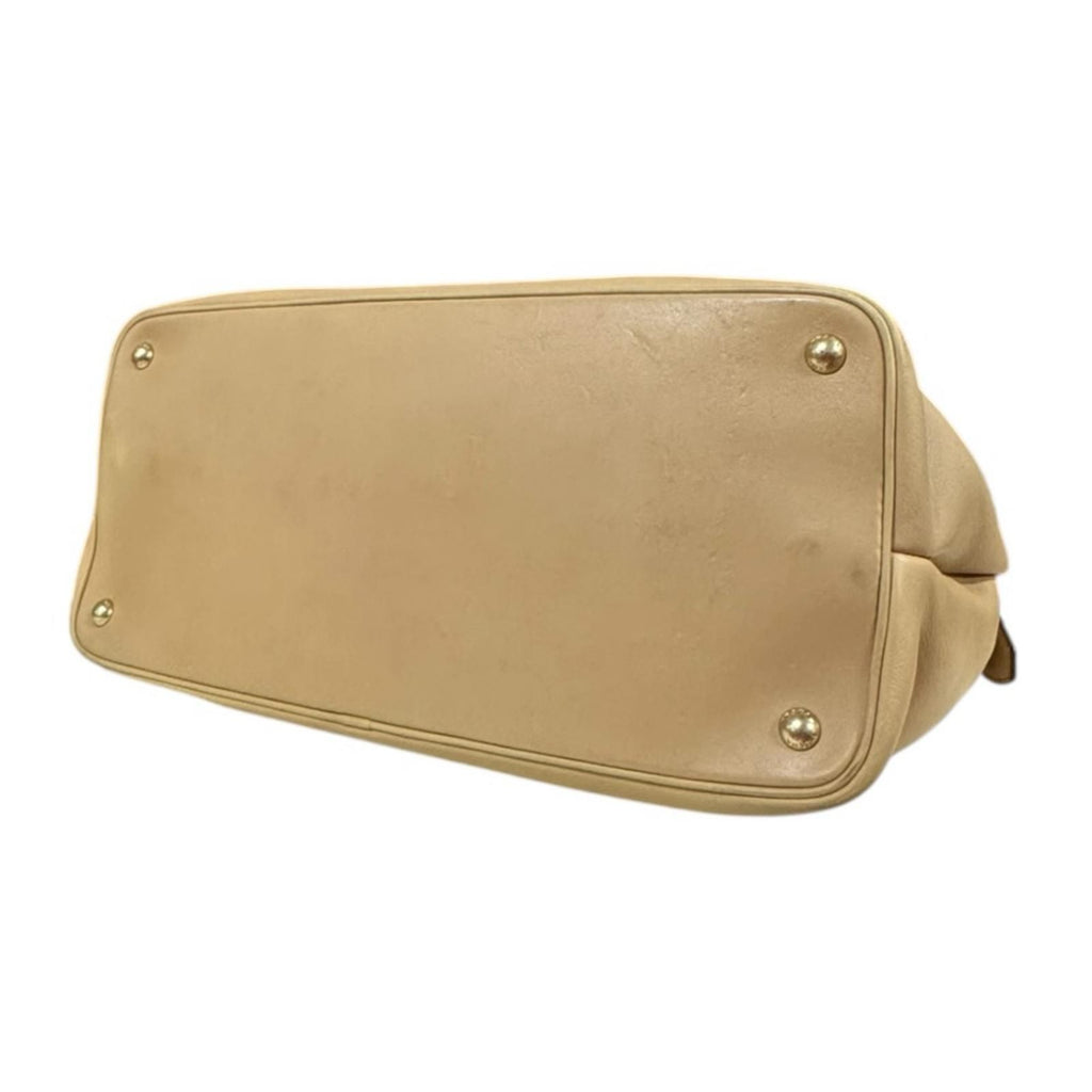 Prada Handbag Leather Beige — view 6
