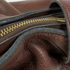 Louis Vuitton XS Perforated Shoulder Bag Monogram Mahina Cognac — view 5