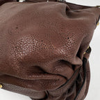 Louis Vuitton XS Perforated Shoulder Bag Monogram Mahina Cognac — view 3