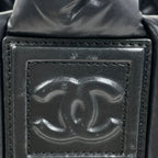 Chanel Coco Small Tote CC Logo Handbag Nylon Black — view 5