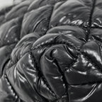 Chanel Coco Small Tote CC Logo Handbag Nylon Black — view 3