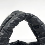 Chanel Coco Small Tote CC Logo Handbag Nylon Black — view 8