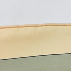 Hermes Carre 90 Crown Pattern Scarf Silk Beige Multicolor — view 4