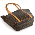 Louis Vuitton Sac Shopping Shoulder Bag Tote Monogram Brown — view 2