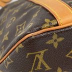 Louis Vuitton Sac Shopping Shoulder Bag Tote Monogram Brown — view 3