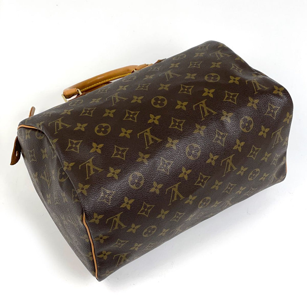 Louis Vuitton Speedy 30 Boston Bag Monogram Brown — view 2