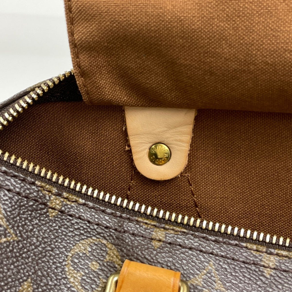 Louis Vuitton Speedy 30 Boston Bag Monogram Brown — view 9