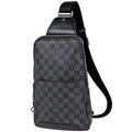 Louis Vuitton Avenue Sling Bag Damier Graphite Noir