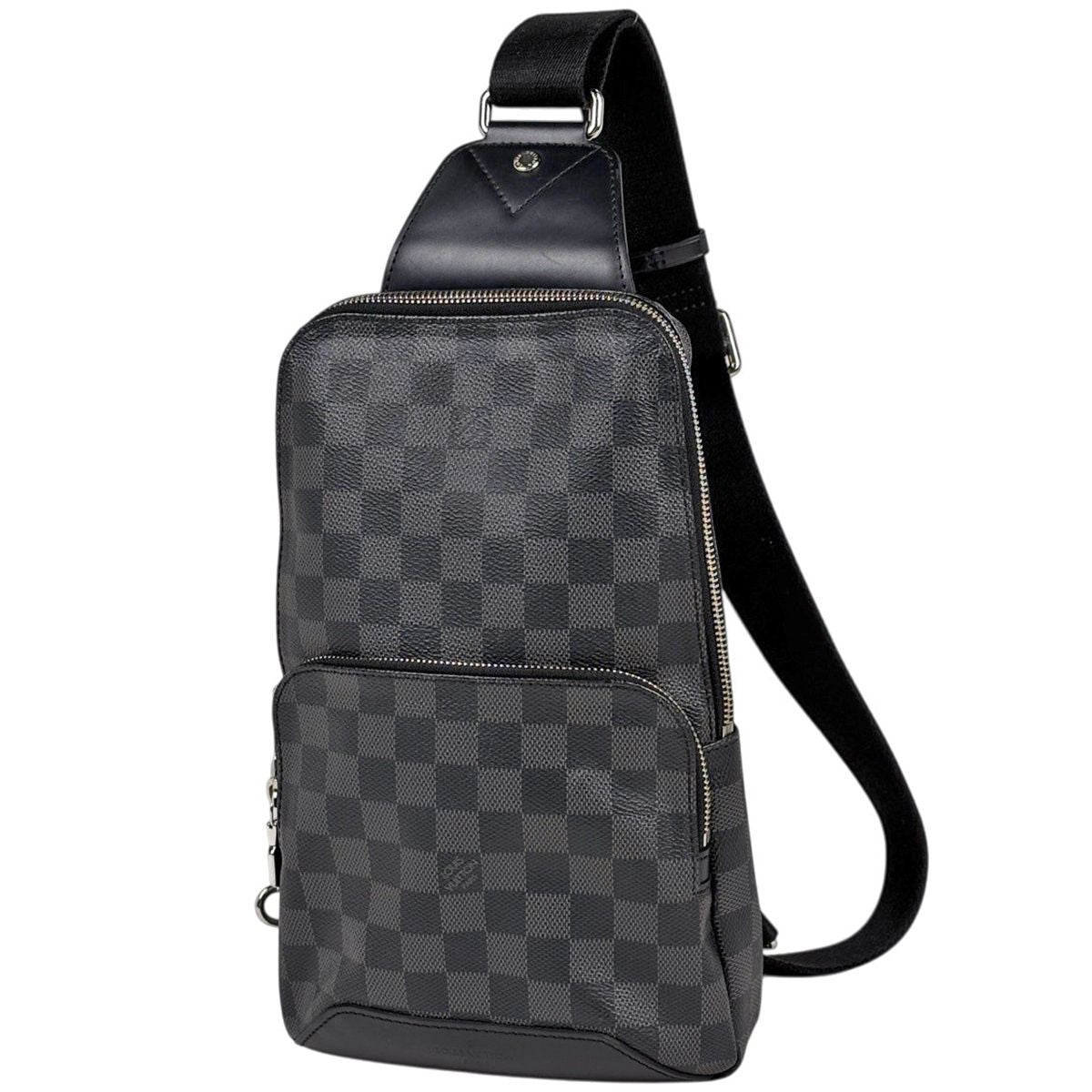 Louis Vuitton Avenue Sling Bag Damier Graphite Noir