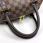 Louis Vuitton Riviera Mini Boston Bag Damier Brown — view 6
