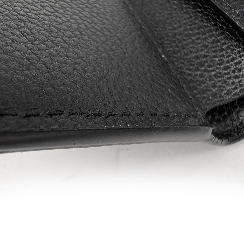 Louis Vuitton Portefeuille Victorine Trifold Wallet Monogram Empreinte Noir — view 4