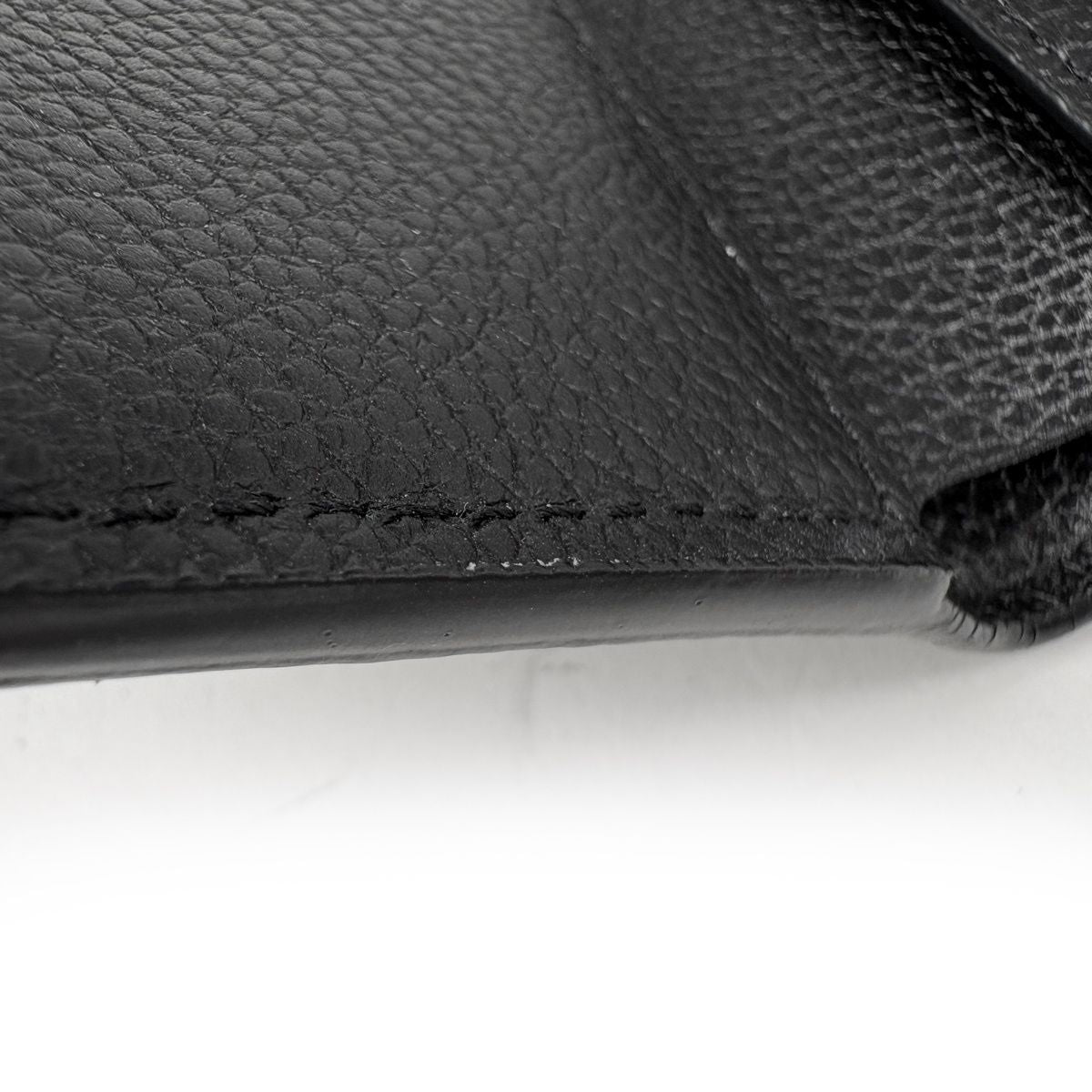 Louis Vuitton Portefeuille Victorine Trifold Wallet Monogram Empreinte Noir — view 4