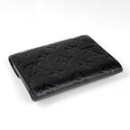 Louis Vuitton Portefeuille Victorine Trifold Wallet Monogram Empreinte Noir — view 2