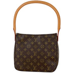 Louis Vuitton Looping Shoulder Bag Monogram Brown