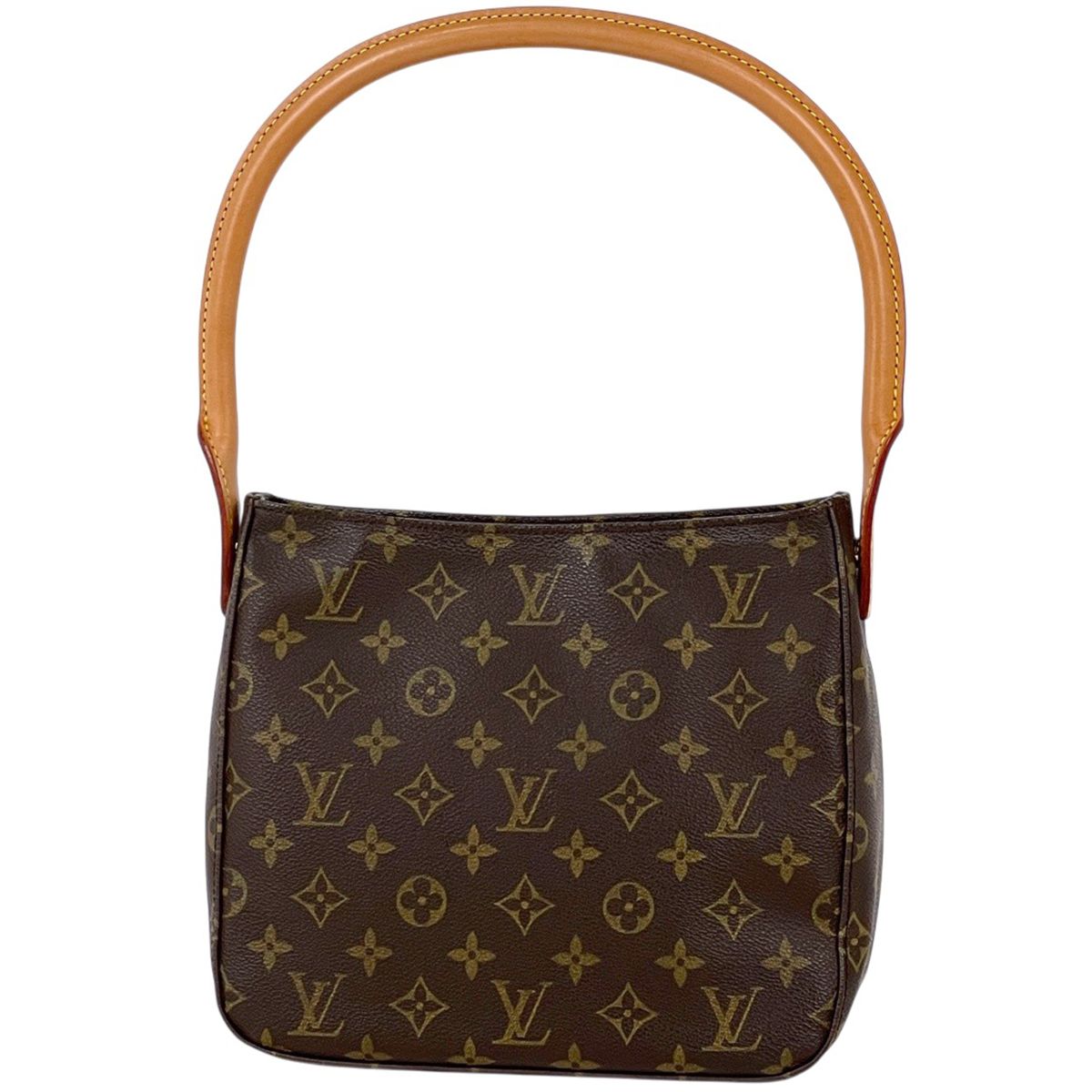 Louis Vuitton Looping Shoulder Bag Monogram Brown