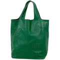 Bottega Veneta Intrecciato Handbag Leather Green