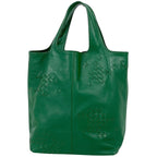 Bottega Veneta Intrecciato Handbag Leather Green
