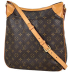 Louis Vuitton Odeon Shoulder Bag Monogram Brown