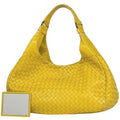 Bottega Veneta Intrecciato Handbag Leather Yellow