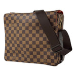 Louis Vuitton Naviglio Shoulder Bag Damier Brown