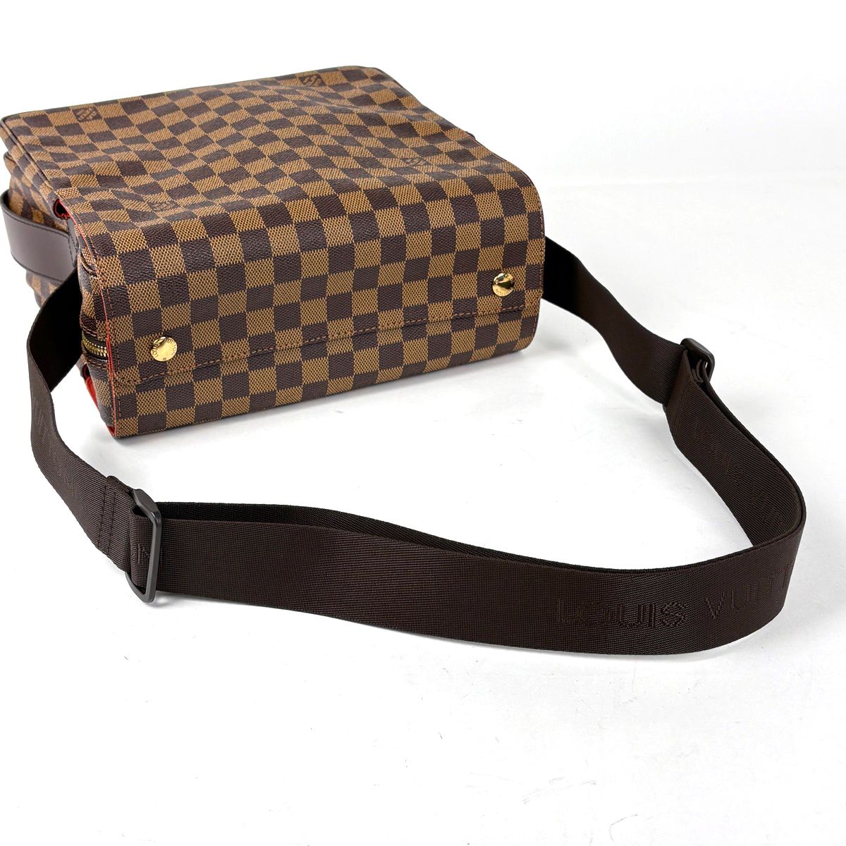 Louis Vuitton Naviglio Shoulder Bag Damier Brown — view 5