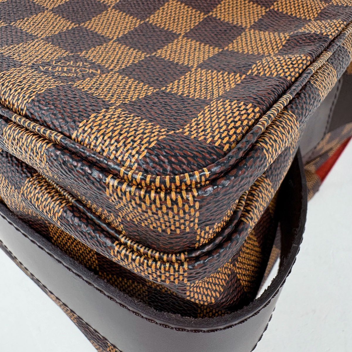Louis Vuitton Naviglio Shoulder Bag Damier Brown — view 3