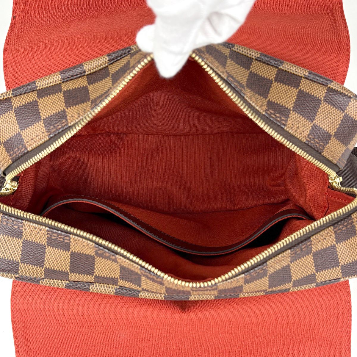 Louis Vuitton Naviglio Shoulder Bag Damier Brown — view 6