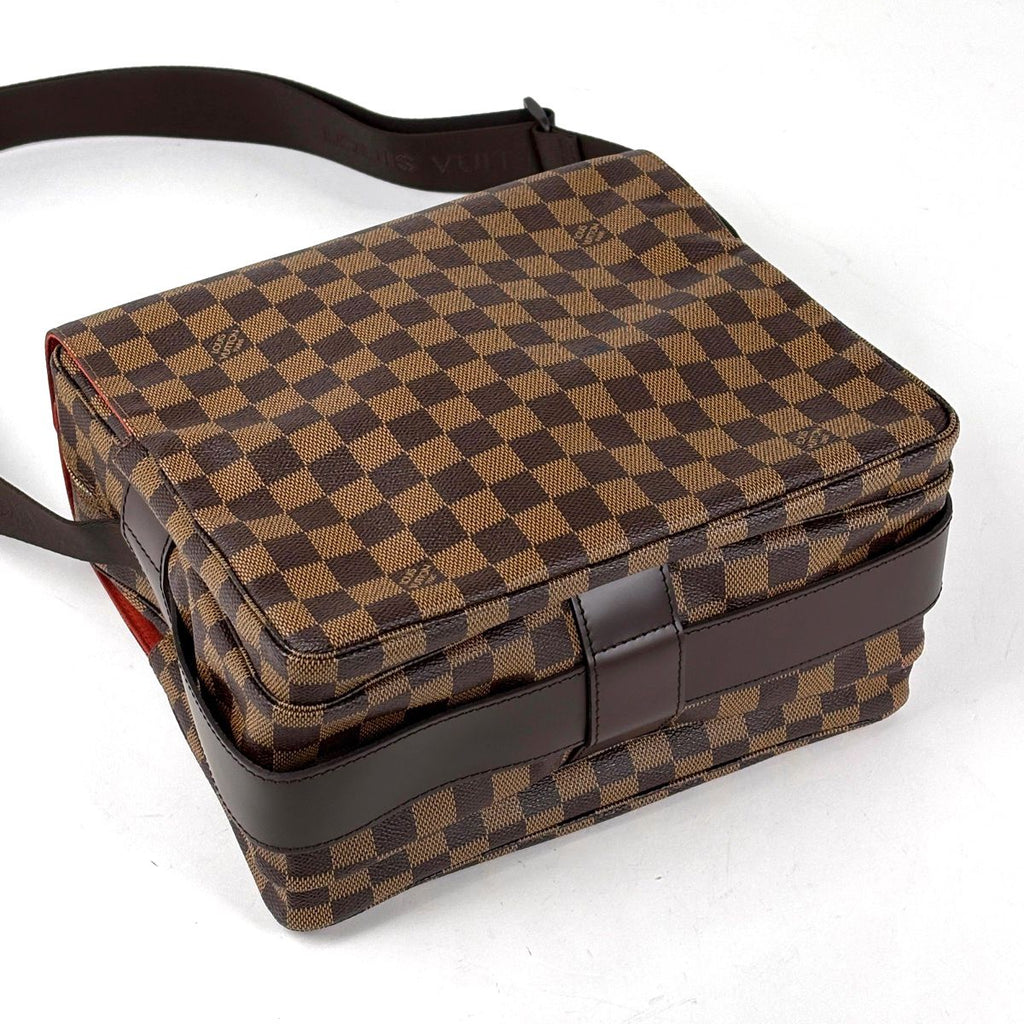 Louis Vuitton Naviglio Shoulder Bag Damier Brown — view 2