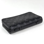 Louis Vuitton Zippy XL Zip Around Wallet Monogram Eclipse Noir — view 2