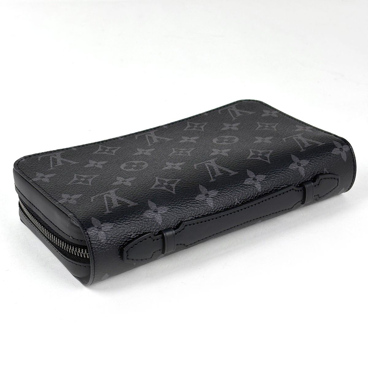 Louis Vuitton Zippy XL Zip Around Wallet Monogram Eclipse Noir — view 2