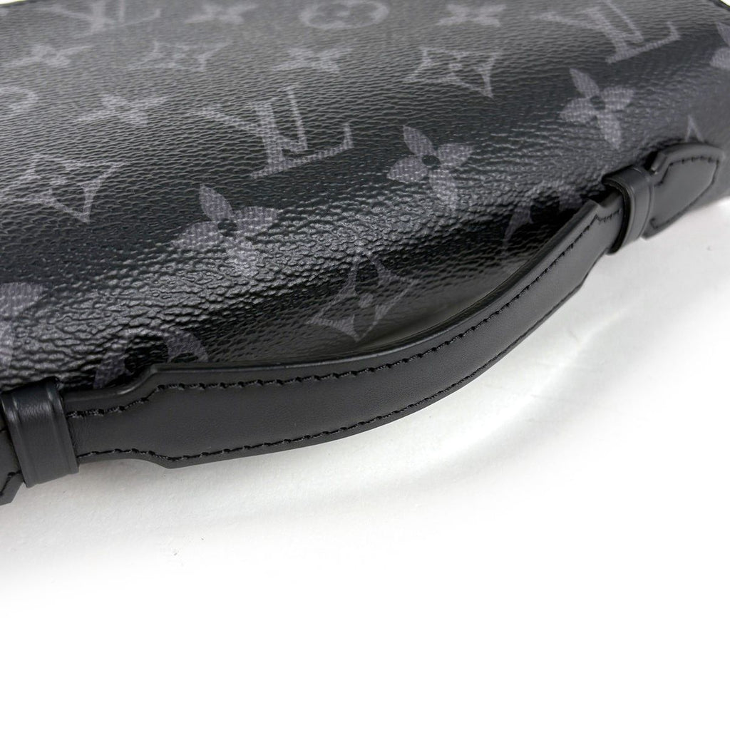 Louis Vuitton Zippy XL Zip Around Wallet Monogram Eclipse Noir — view 4