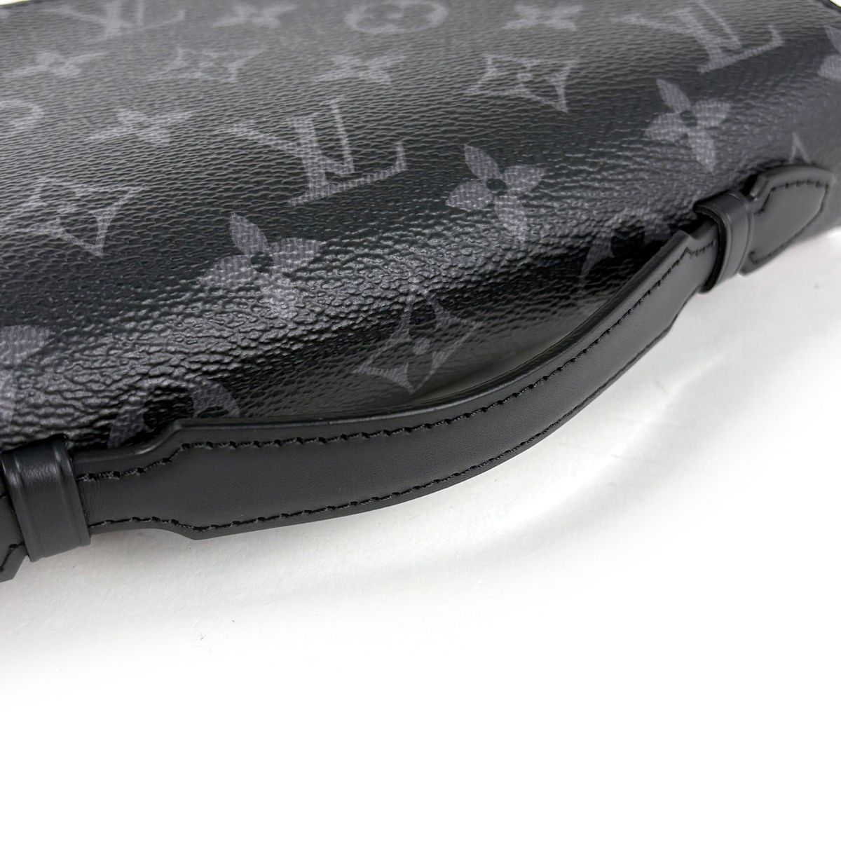Louis Vuitton Zippy XL Zip Around Wallet Monogram Eclipse Noir — view 4