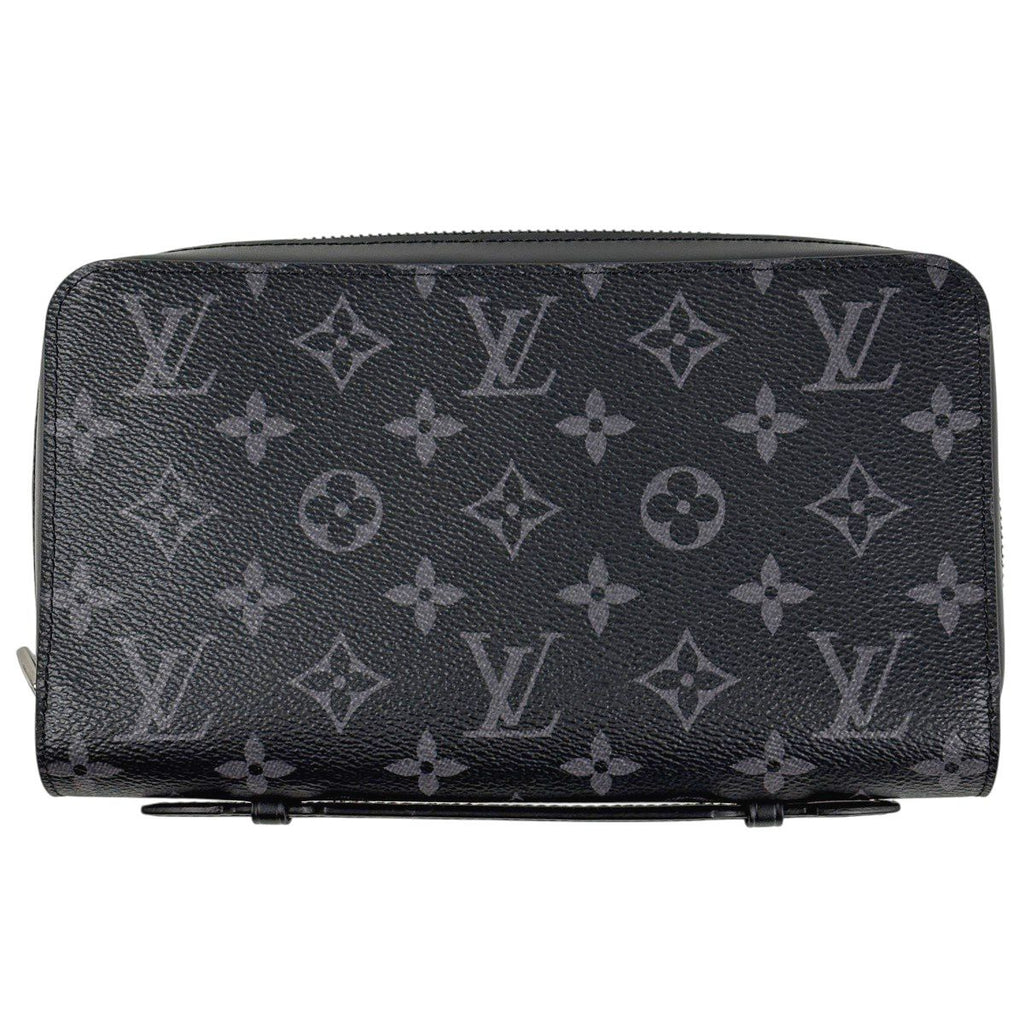 Louis Vuitton Zippy XL Zip Around Wallet Monogram Eclipse Noir
