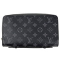 Louis Vuitton Zippy XL Zip Around Wallet Monogram Eclipse Noir