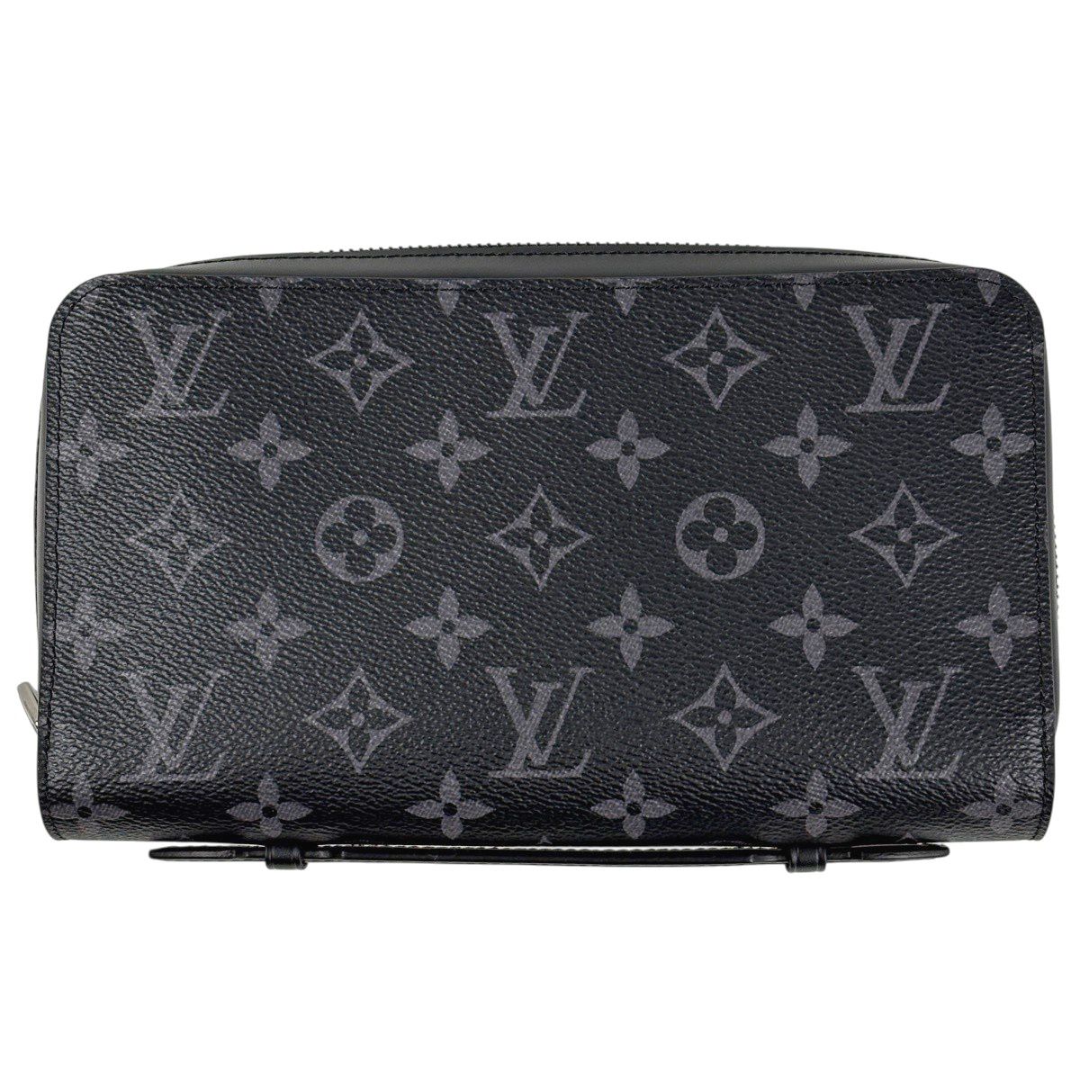 Louis Vuitton Zippy XL Zip Around Wallet Monogram Eclipse Noir