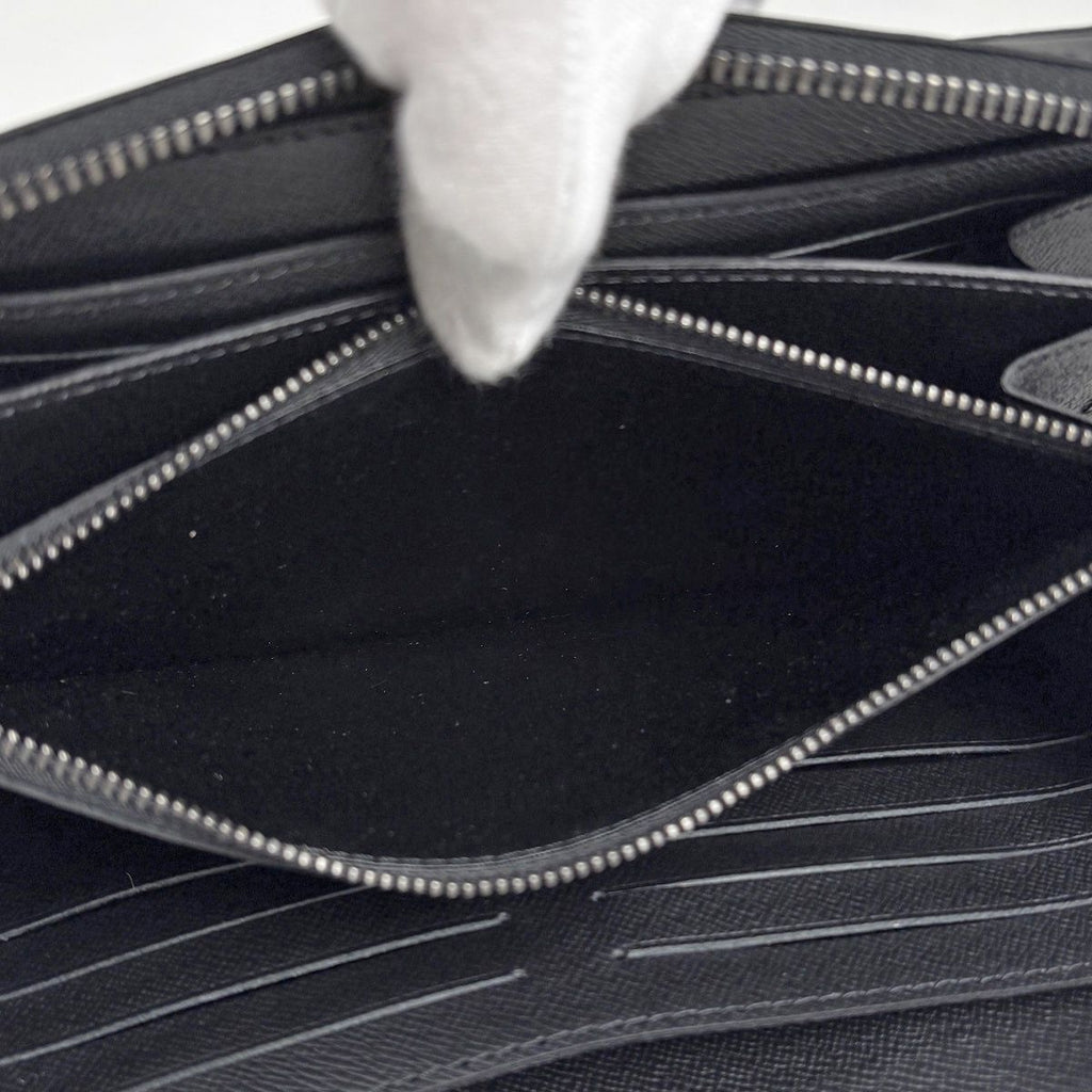 Louis Vuitton Zippy XL Zip Around Wallet Monogram Eclipse Noir — view 6