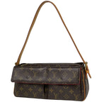 Louis Vuitton Viva-Cite Shoulder Bag Monogram Brown