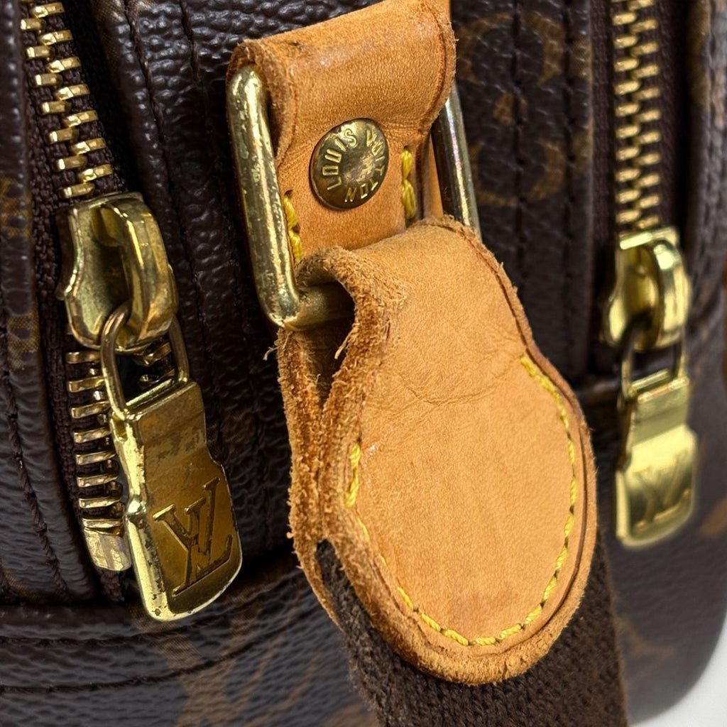 Louis Vuitton Reporter PM Crossbody Shoulder Bag Monogram Brown — view 4