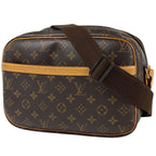 Louis Vuitton Reporter PM Crossbody Shoulder Bag Monogram Brown