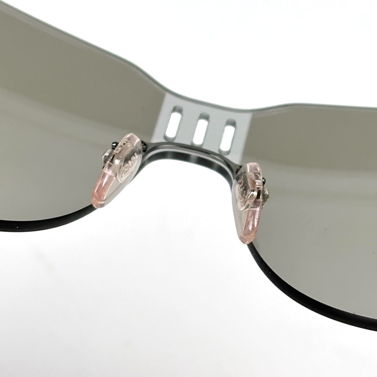 Prada Sports Logo Sunglasses Eyewear Rubber Gray — view 4