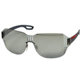 Prada Sports Logo Sunglasses Eyewear Rubber Gray