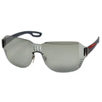 Prada Sports Logo Sunglasses Eyewear Rubber Gray