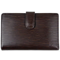 Louis Vuitton Epi Portefeuille Viennois Bifold Wallet Epi Brown