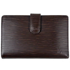 Louis Vuitton Epi Portefeuille Viennois Bifold Wallet Epi Brown