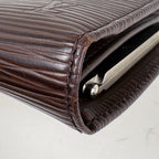 Louis Vuitton Epi Portefeuille Viennois Bifold Wallet Epi Brown — view 3