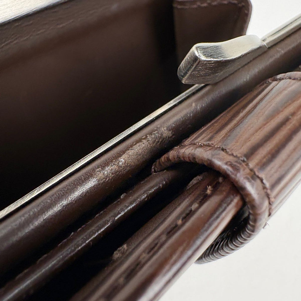 Louis Vuitton Epi Portefeuille Viennois Bifold Wallet Epi Brown — view 5