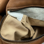 Bottega Veneta Intrecciato Shoulder Bag Campana Leather Brown — view 6