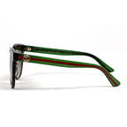 Gucci Interlocking Gradient Sunglasses Eyewear Acetate Brown Green — view 2